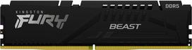 juodas - Kingston Fury Beast Juodas (Black) 8GB DDR5 6000MHz CL30 DIMM KF560C30BBE-8 - 1 nuotrauka