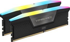 ddr5 32gb 2x16 6000mhz - Corsair Vengeance RGB DDR5 32GB (2x16GB) 6000MHz CL38 - 1 nuotrauka
