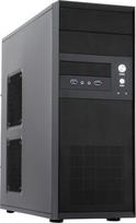 pc case atx mid tower case - Chieftec CQ-01B-U3-OP Midi Tower Juodas (Black) - 1 nuotrauka