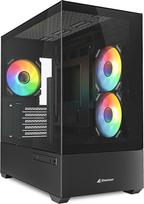 micro korpusas - Sharkoon MK6 RGB Juodas (Black) - 1 nuotrauka
