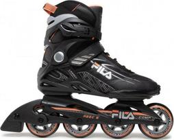 Riedučiai Fila Legacy Comp 80 Lady 010622105, juodi/oranžiniai, 38