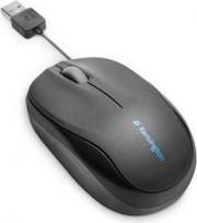 kompiuteris mouse - Kensington Pro Fit Retractable Mobile Pelė Juoda (Black) - 1 nuotrauka