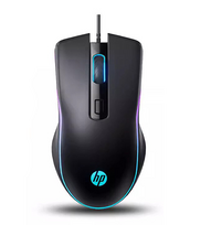 HP M200 Wired Optical Mouse Juodas (Black)