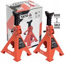 domkratas yato - Yato atramų automobiliui komplektas YT-17312 - 1 nuotrauka