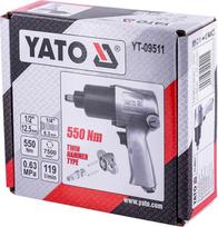 pneumatinis verzliaraktis - Yato YT-09511, 1/2" smūginis veržliasukis (550 Nm) - 4 nuotrauka