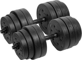 hanteliai reguliuojami 2 - Reguliuojami hanteliai Rebel Active, 2x10kg - 1 nuotrauka