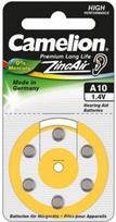 Camelion A10/ DA10/ ZL10, Zinc air cells, 6-pack