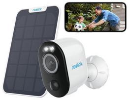 kameru prozektoriai - Reolink Argus B330 4MP Wi-Fi apsaugos kamera su judesio prožektoriumi ir saulės baterija Balta (White) - 1 nuotrauka