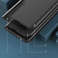 xiaomi redmi note 11 pro deklas - Hurtel Eco Leather View dėklas su atverčiamu dangteliu ir stovo funkcija Xiaomi Redmi Note 11 Pro+ 5G (Kinija) / 11 Pro 5G (Kinija) / Mi11i HyperCharge / Poco X4 NFC 5G - Raudonas (Red) - 1 nuotrauka