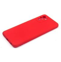 Evelatus Xiaomi Redmi Note 10S / Poco M5s Nano Silikoninis Dėklas Soft Touch - Raudonas (Red)
