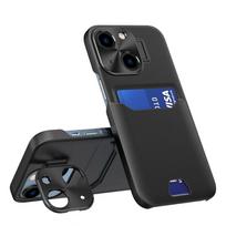 samsung stovas - Hurtel Odinis Stovo Dėklas Samsung Galaxy S23 Ultra - Juodas (Black) - 1 nuotrauka