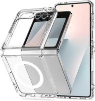 flip 7 deklas - Tech-Protect FlexAir Hybrid MagSafe dėklas Samsung Galaxy Z Flip 6 / 7 FE - Skaidrus (Transparent) - 1 nuotrauka