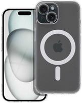 OEM FROST MAG COVER dėklas su kameros apsauga, suderinamas su MagSafe, skirtas iPhone 12 Pro Max - Skaidrus (Transparent)