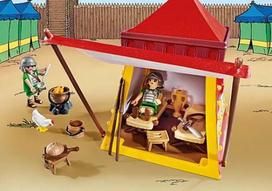 palapine konstruktorius - Playmobil Asterix Legionnaires tent 71829 - 5 nuotrauka