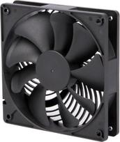 120mm fan - SilverStone Air Penetrator 120i Pro Juodas (Black) Ventiliatorius - 1 nuotrauka