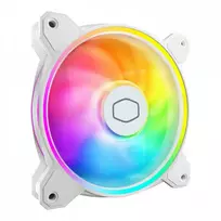 cooler master mf120 - Cooler Master MasterFan MF120 Halo2 Baltas (White) Ventiliatorius 120 mm - 1 nuotrauka