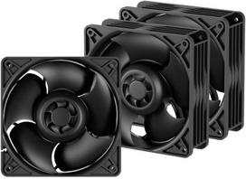 Arctic S12038-4K 120mm Juodas (Black) 3 vnt.