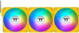 argb ventiliatoriai - Thermaltake CT140 EX Reverse ARGB 140mm Geltonas (Yellow) Ventiliatorius 3 vnt. - 1 nuotrauka