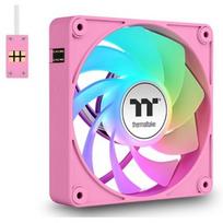argb fan pack - Thermaltake CT120 EX Reverse ARGB 120mm Rožinė (Pink) 3 vnt - 1 nuotrauka