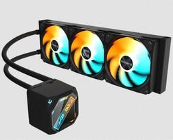 lga 1851 - GIGABYTE GAMING 360 Juodas (Black) Procesoriaus Aušintuvas - 1 nuotrauka