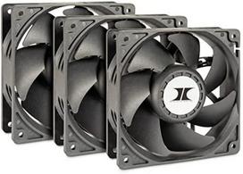 Inter-Tech 88887368 120 mm Ventiliatorius 3 vnt Juodas (Black)