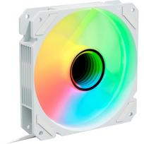 korpuso ausintuvas - Sharkoon SHARK Mirror RGB PWM 120 mm Baltas (White) Ventiliatorius - 1 nuotrauka