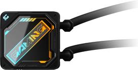 vandens ausintuvas - GIGABYTE GAMING 240 Juodas (Black) Procesoriaus Aušintuvas - 1 nuotrauka