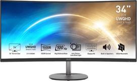 34 inch curved - MSI Pro MP341CQ - 1 nuotrauka
