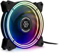 Inter-Tech Alseye Halo 3.0 120 mm Juodas (Black) Ventiliatorius