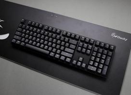 phantosys - Ducky Origin Phantom Black, Cherry MX-Silent-Raudona (Juoda) - 6 nuotrauka