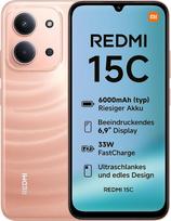 6000 mah telefonas - Xiaomi Redmi 15C 256GB Twilight Orange (Oranžinis) - 1 nuotrauka