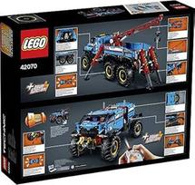 all terrai - LEGO Technic 6x6 All Terrain Magnum Tow Truck 42070 - 3 nuotrauka