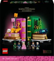 lego knyga - LEGO Wicked Bookstands with Glinda and Elphaba 75691 - 1 nuotrauka