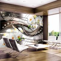 Fototapetas Artgeist Breeze And Orchid NEW011058, 245 cm x 350 cm