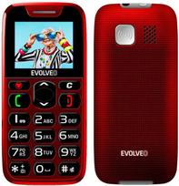easyphone - Evolveo EasyPhone 128MB Raudona (Red) - 1 nuotrauka