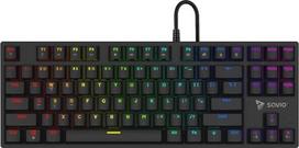 rgb keyboard - Savio Tempest X2 RGB mechaninė klaviatūra, Outemu Raudona (Red) - 1 nuotrauka