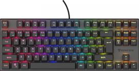gaming klaviatura - Genesis THOR 303 TKL CZ/SK RGB Mechaninė Klaviatūra Silent Switch Juoda (Black) - 1 nuotrauka