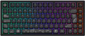 rgb klaviatura - Dark Project ALU81A Terra Nova (Juoda) G3MS Moonstone Switch, ISO - 1 nuotrauka