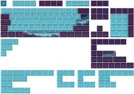 Dark Project Night Sky Keycaps (UK/DE/AT/ES/IT/FI/NO/SE/DK)