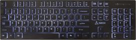 membranine klaviatura - Sbox K-22 Klaviatūra US Juodas (Black) - 1 nuotrauka