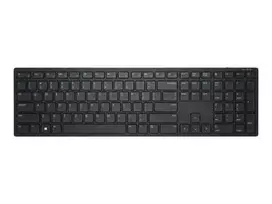 2 4 ghz klaviatura - Dell KB500 Juodas (Black) Belaidė Klaviatūra QWERTZ - 1 nuotrauka