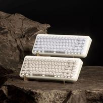 Akko YU01 Baltas Jade, RGB - 65%, V3 Piano Pro Switches (White Jade) Klaviatūra Žaidimams