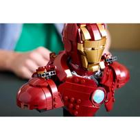 biustoto - LEGO MARVEL Geležinio žmogaus MK4 biustas 76327 - 13 nuotrauka