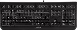 usb klaviatura - CHERRY KC 1000 Juoda (Black) USB Klaviatūra - 1 nuotrauka