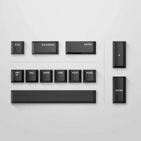IQUNIX F97 Dark Side Belaidė Žaidimų Klaviatūra, RGB - MX-Raudoni Jungikliai