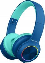 bt ausines - PowerLocus PLED Belaidės ausinės vaikams Mėlynos (Blue) - 1 nuotrauka