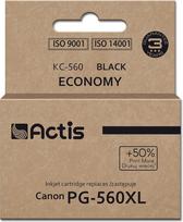 Actis KC-560, pakaitinis rašalas Canon PG-560XL, juodas (Black)