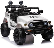 elektromobilis 4x4 vaikams - Lean Cars Toyota FJ 4x4, baltas (White) - 1 nuotrauka