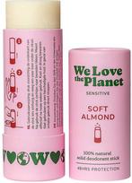 We Love The Planet Sensitive Dezodorantas Stick Soft Almond, 40 g