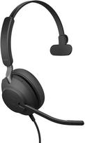 jabra ausines - Jabra Evolve2 40 USB-A UC Mono Juodas (Black) - 1 nuotrauka